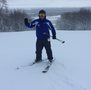 Ski Instructor on snow