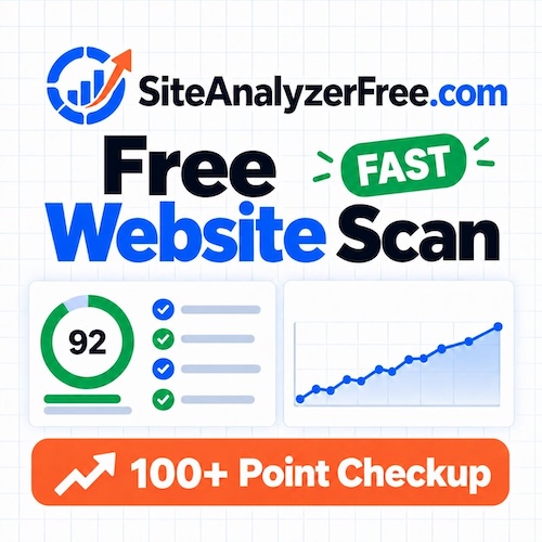 Free FASTWebsite Scan100+ Point Checkup